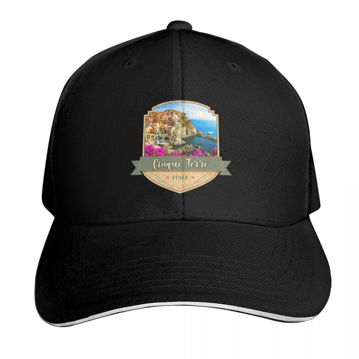Streetwear Brand Golf - Cinque Terre, Italia Topi Bisbol Topi