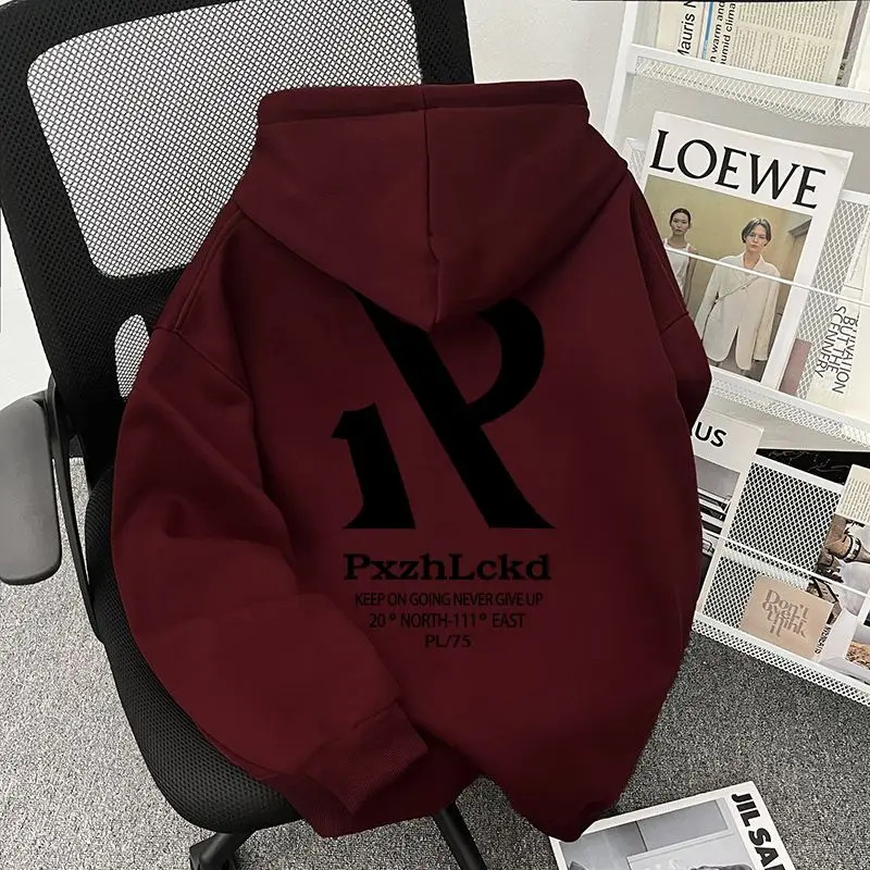 Streetwear Brand Hoodie - Sweater Olahraga Berkerudung Pria Musim Gugur