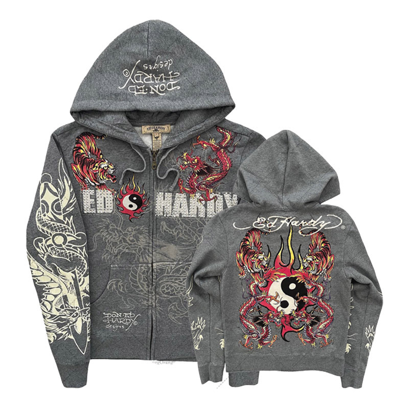 Streetwear Brand Hoodie - American Gothic Ro Skull Bones Hoodie