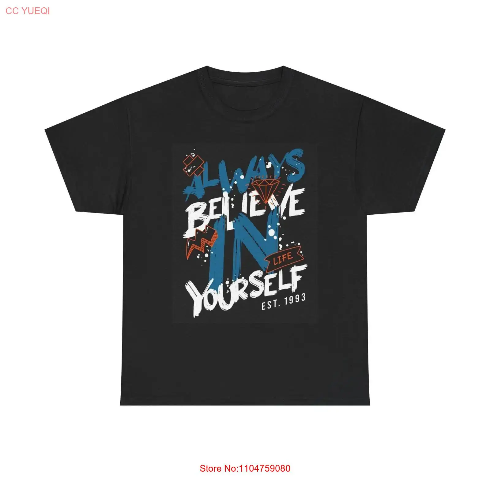 Streetwear Brand Always - Kaos Always Believe In Yourself Katun