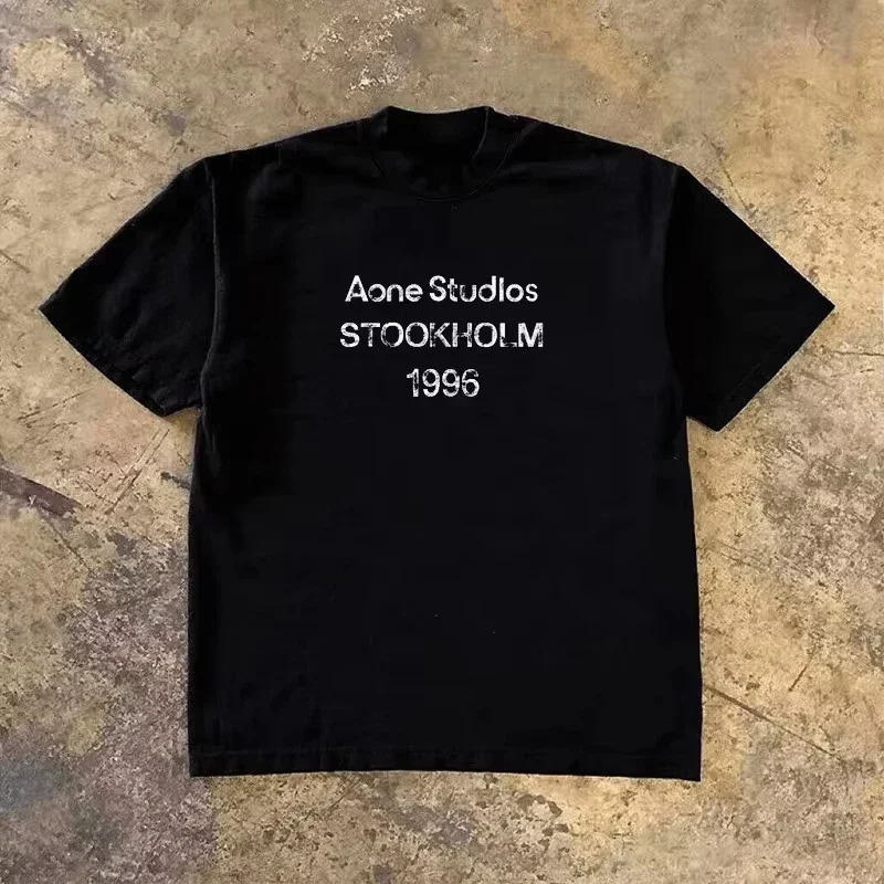 Streetwear Brand Logos - Logo Klasik STOCKHOLM 1996 Kaus Merek