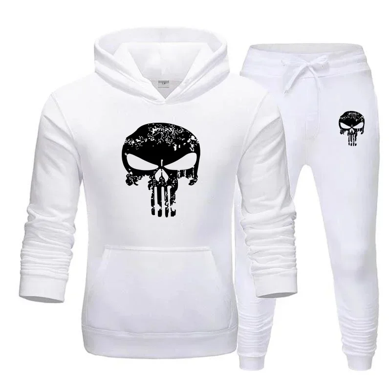 Setelan Olahraga 2 Potong Pria - Streetwear Brand Hoodie ulasan dan harga
