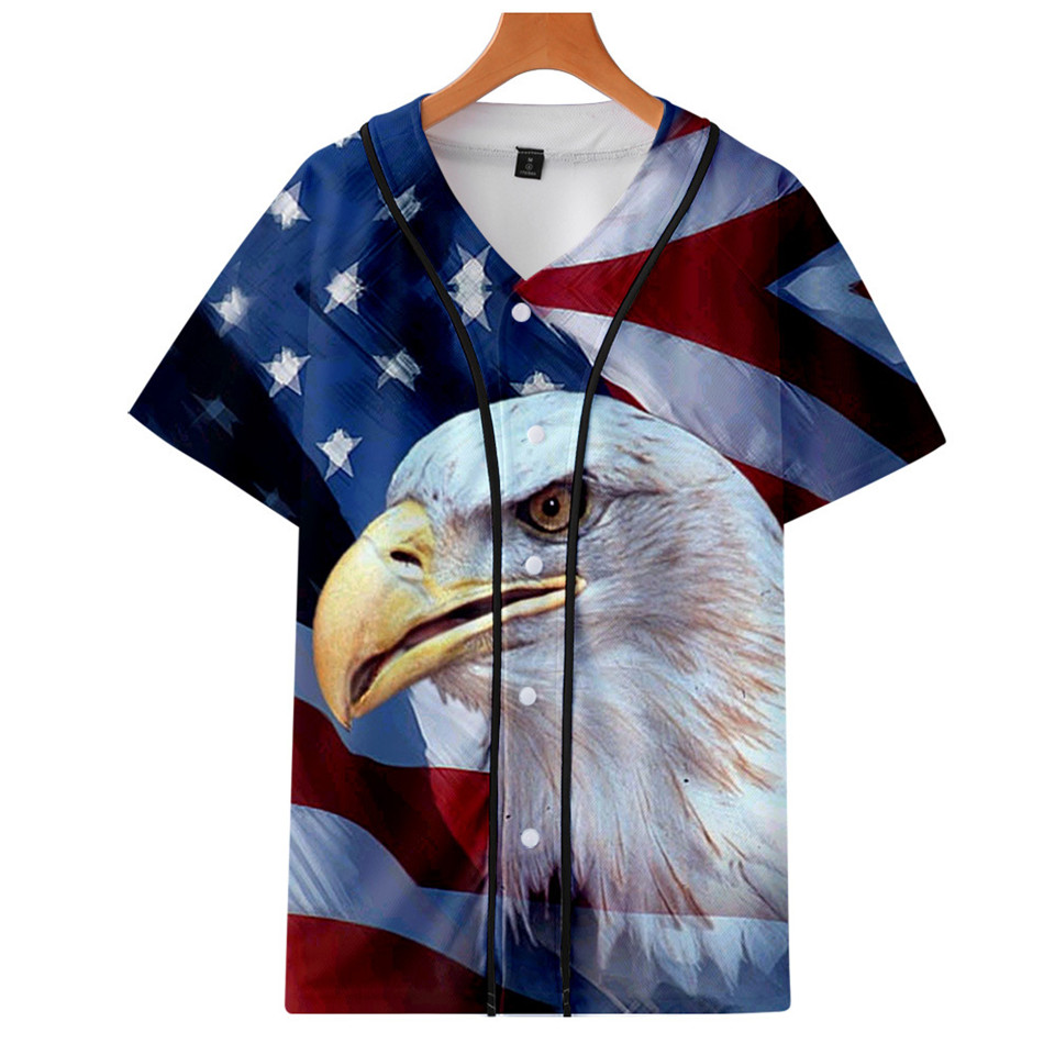 Kaos Baseball Bendera Nasional - Streetwear Brand In Usa ulasan dan harga
