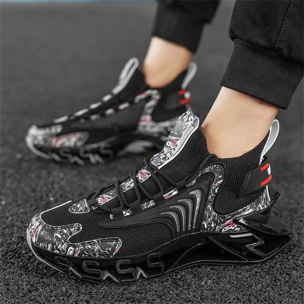 Blue Slipon sepatu bot panjang - Streetwear Brand Designer ulasan dan harga