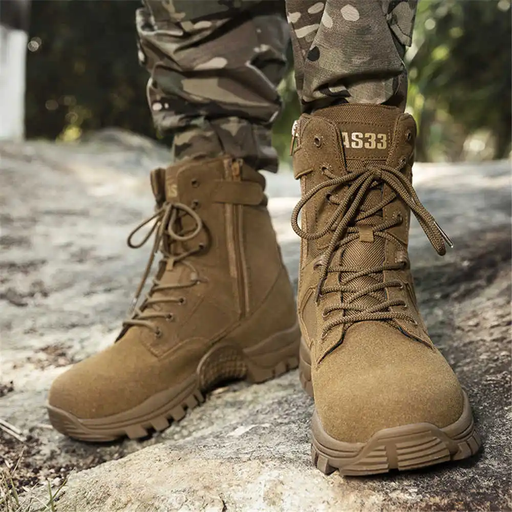 Sepatu boot kulit asli antisel - Streetwear Brand From China ulasan dan harga