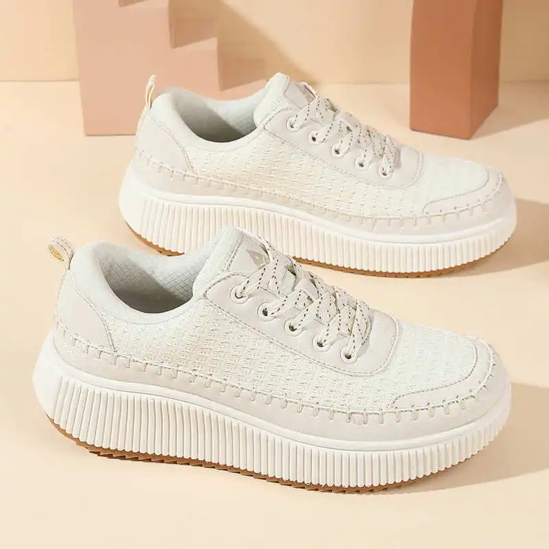 Sepatu kets flat wanita, sepat - Streetwear Brand From China ulasan dan harga