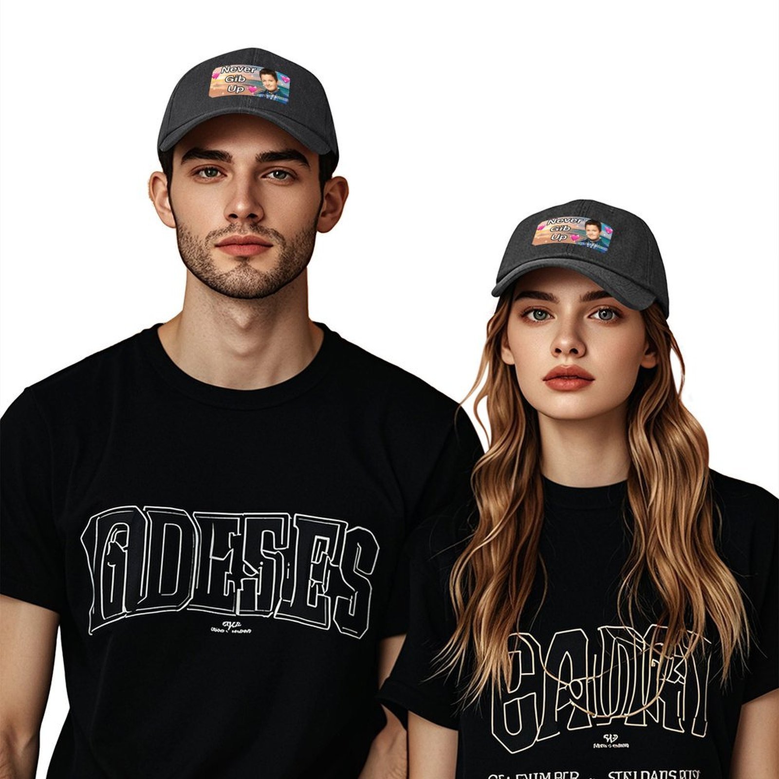 Topi Baseball Stiker Never Giv - Streetwear Brand Golf ulasan dan harga