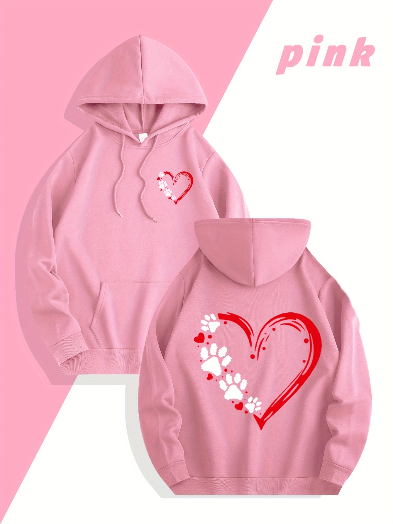 Sweatshirt Pria Motif Hati Mer - Streetwear Brand Hoodie ulasan dan harga