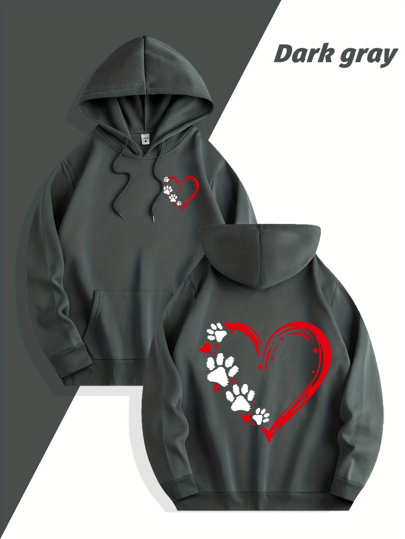 Sweatshirt Pria Motif Hati Mer - Streetwear Brand Hoodie ulasan dan harga